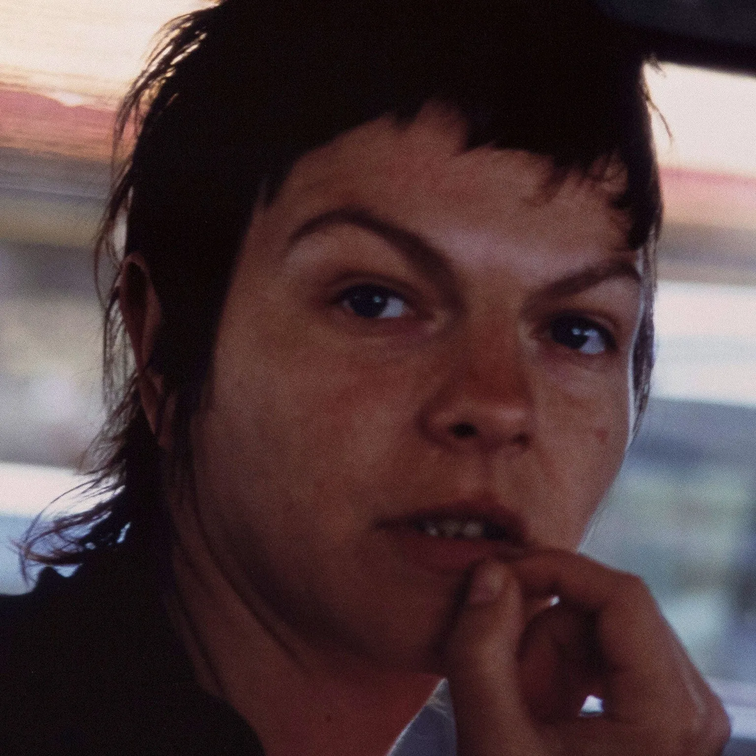 NAN GOLDIN "VALERIE IN THE TAXI, PARIS", 2001