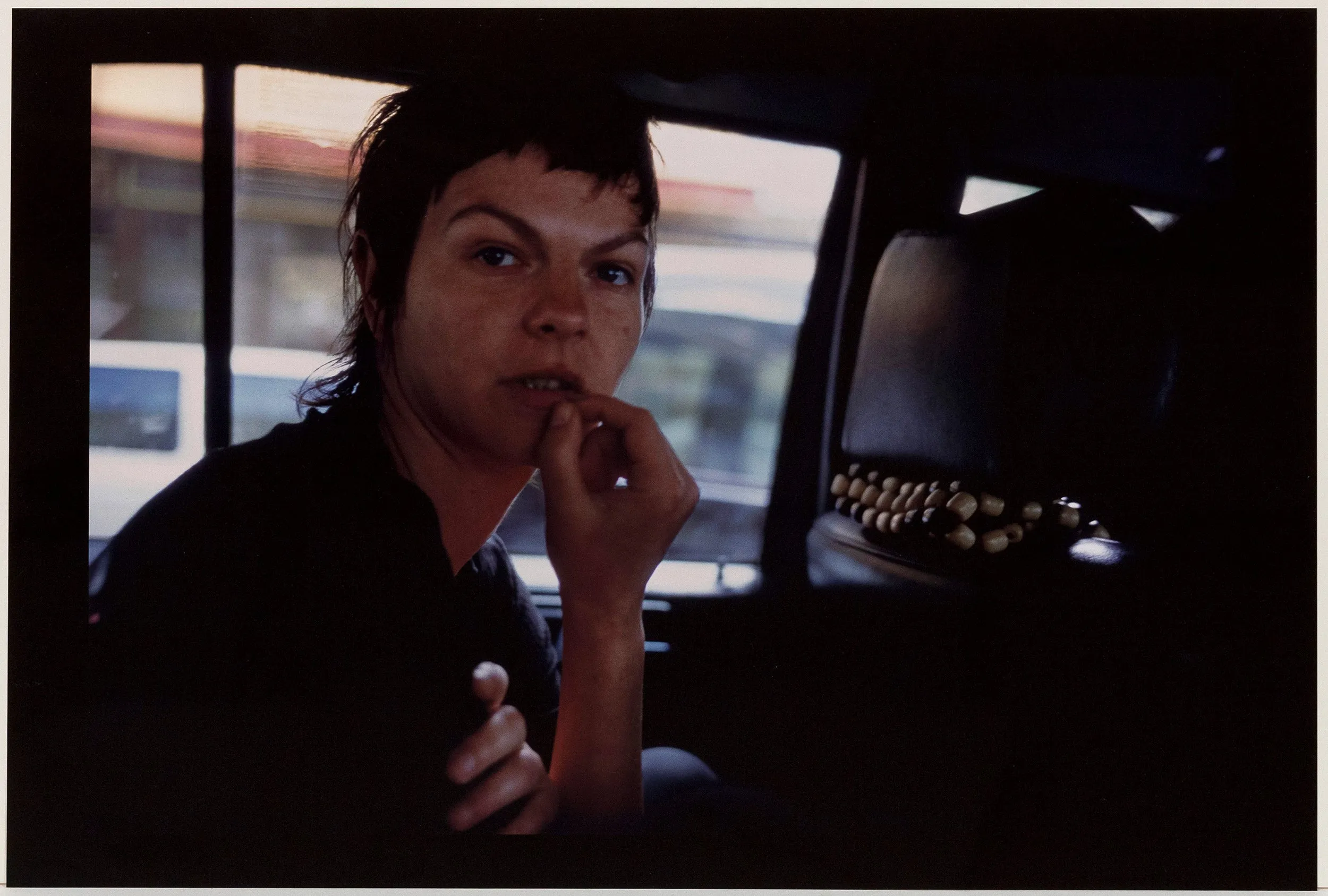 NAN GOLDIN "VALERIE IN THE TAXI, PARIS", 2001