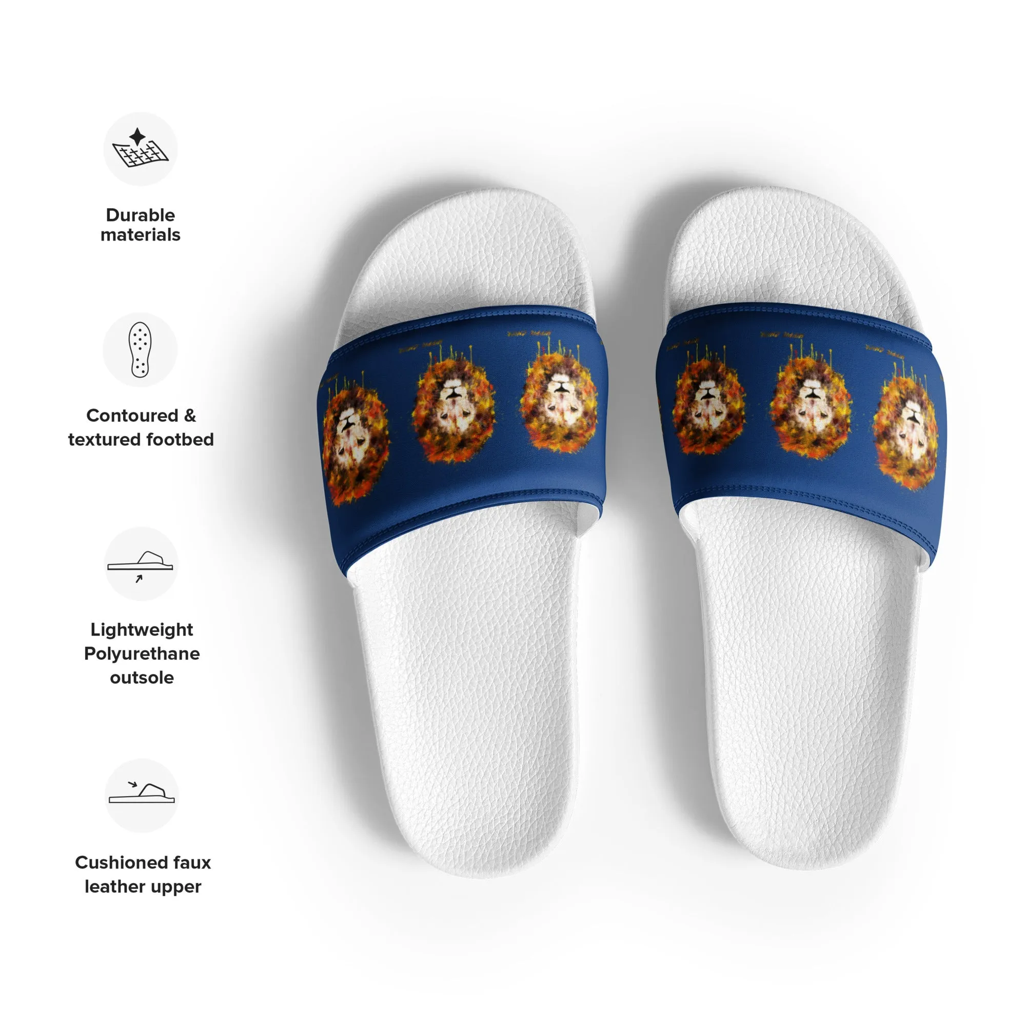 Navy Women's Slides