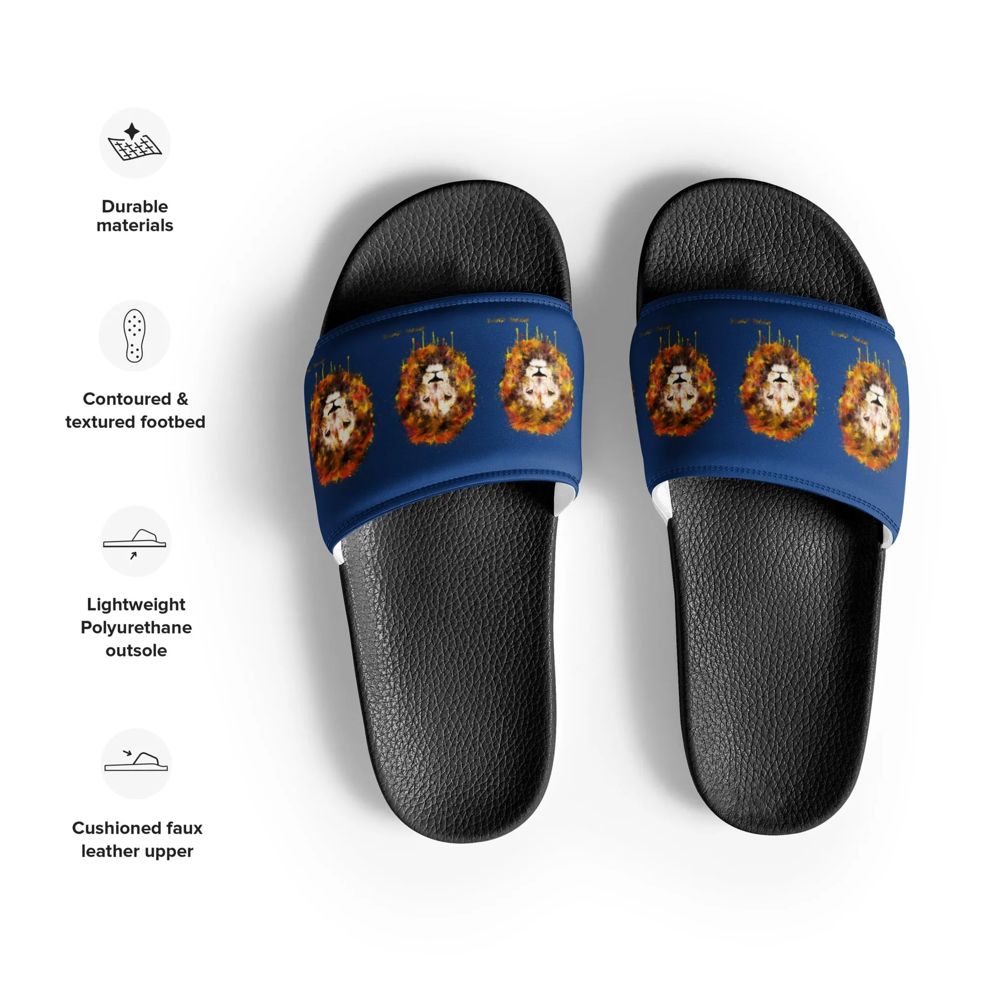 Navy Women's Slides