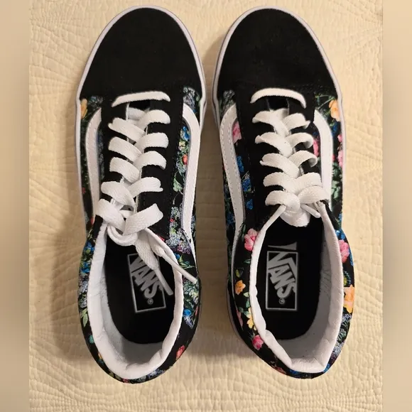 NIB Vans Old Skool Wild Bouquet Floral Sneakers