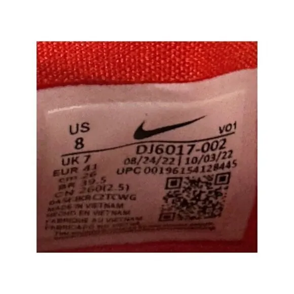 Nike‎ Kyrie 8 &quot;Light Bone Picante Red'&quot; DJ6017-002 Men's size 8 NWOT