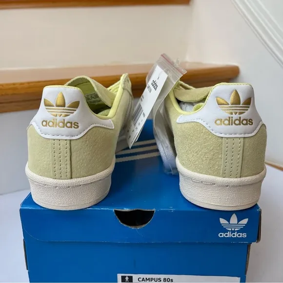 NWT Adidas Campus 80s Light yellow - green Sneakers