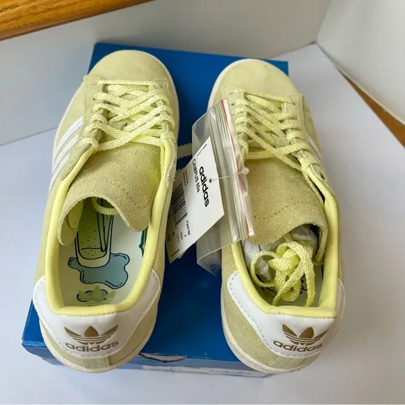 NWT Adidas Campus 80s Light yellow - green Sneakers