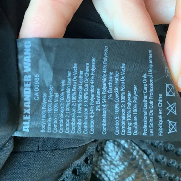 NWT Alexander Wang Sneaker Dress Referee Line