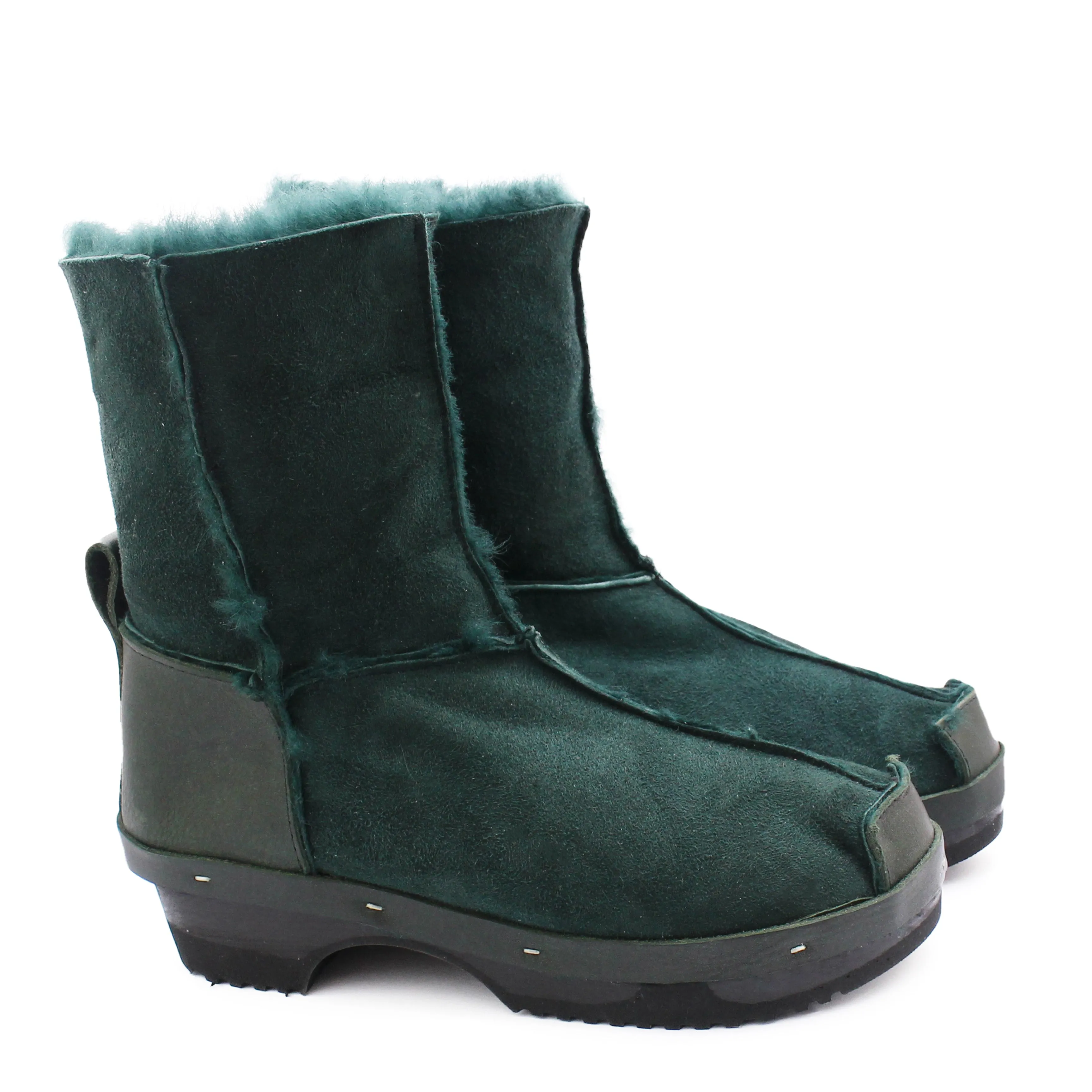OLGA BOOTS   Emerald black sole