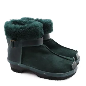 OLGA BOOTS   Emerald black sole