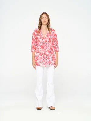 One Season Poppy Top-Antigua Pink-Cotton-Pink 07628-954
