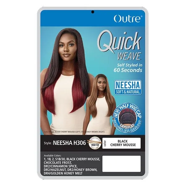 Outre Synthetic Quick Weave Half Wig - NEESHA H306