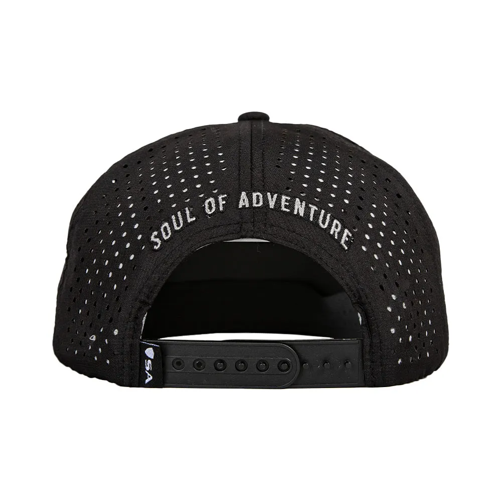 Performance Flat Bill Snapback | Black | Pirate's Life PreOrder
