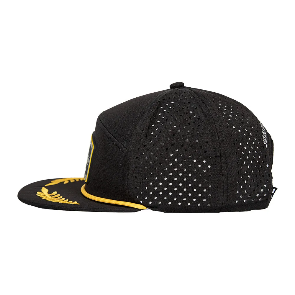 Performance Flat Bill Snapback | Black | Pirate's Life PreOrder