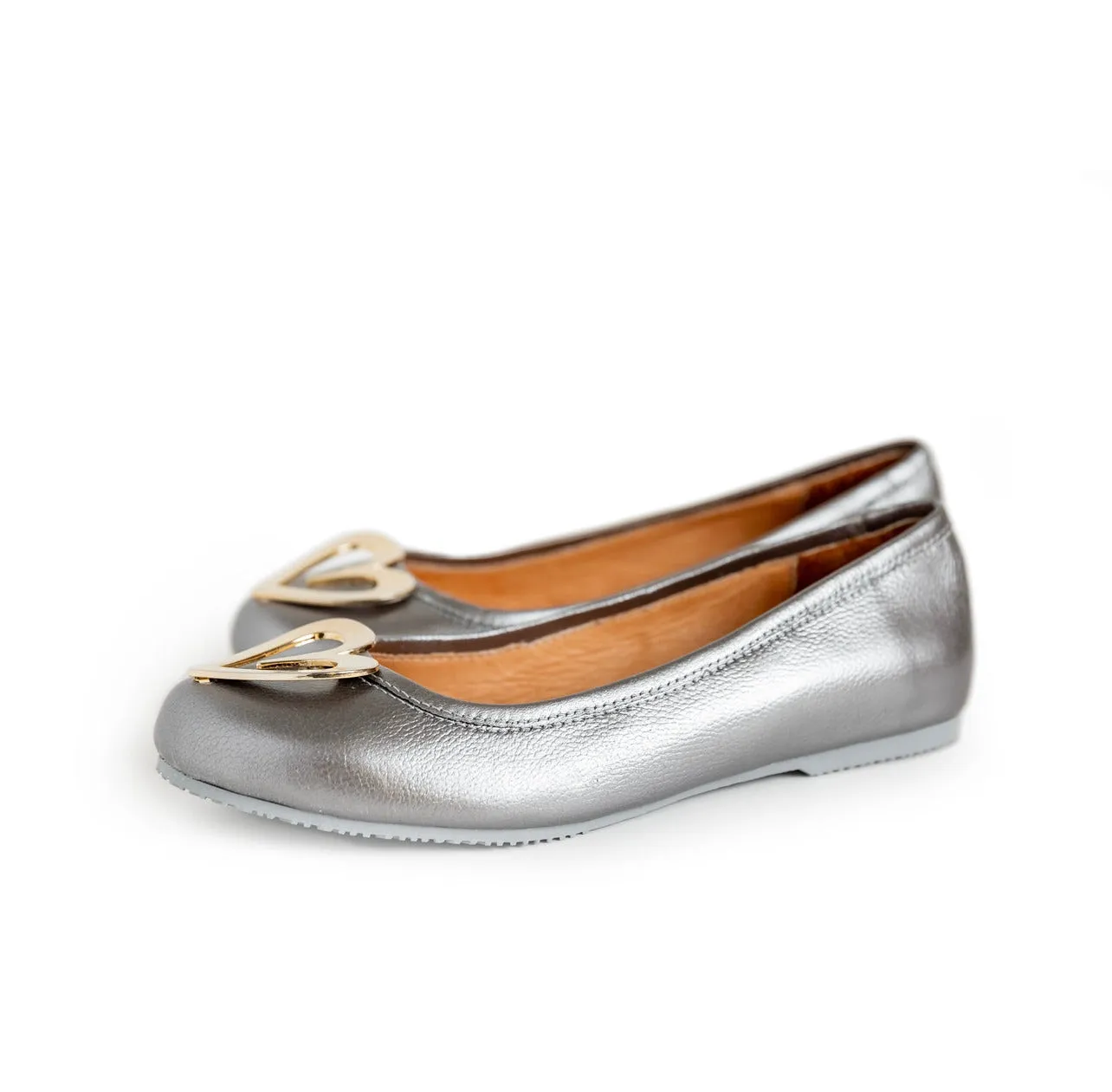 Pipa Ballerinas - Silver