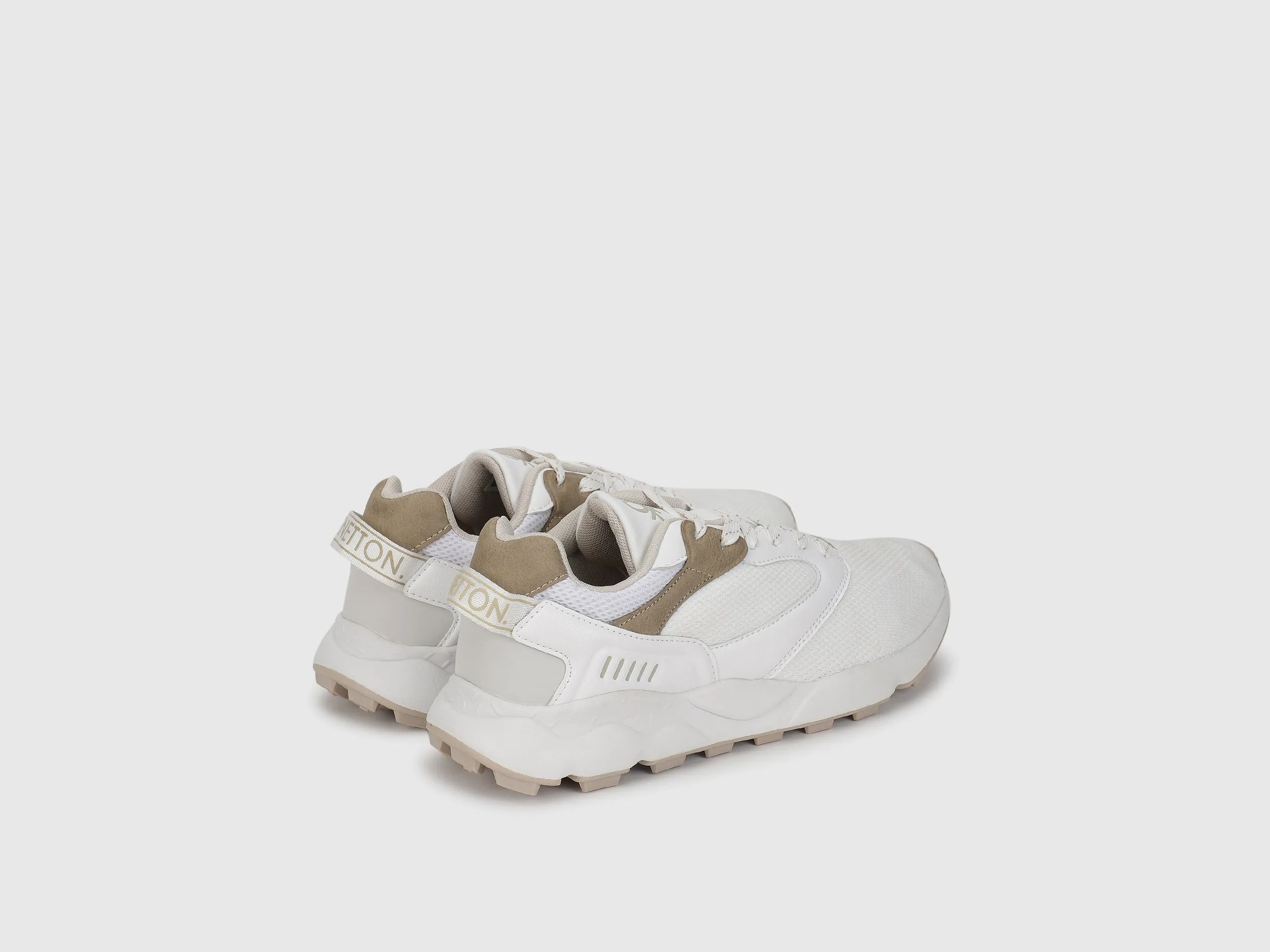 PU Color Block Sneakers