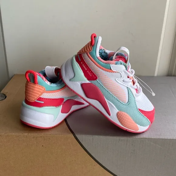 Puma RS-X Toddler Floral Sneakers - SZ 5 C