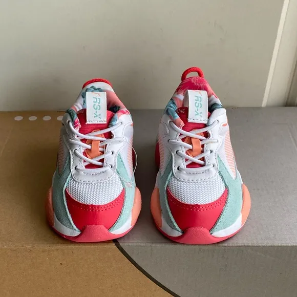 Puma RS-X Toddler Floral Sneakers - SZ 5 C