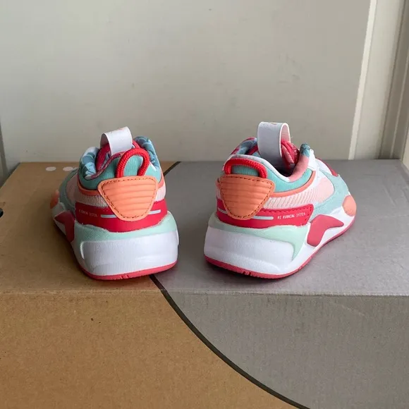 Puma RS-X Toddler Floral Sneakers - SZ 5 C