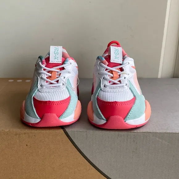 Puma RS-X Toddler Floral Sneakers - SZ 5 C
