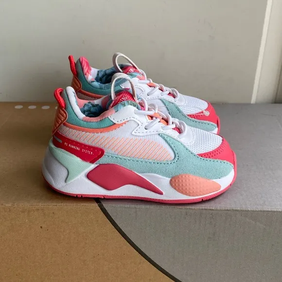 Puma RS-X Toddler Floral Sneakers - SZ 5 C
