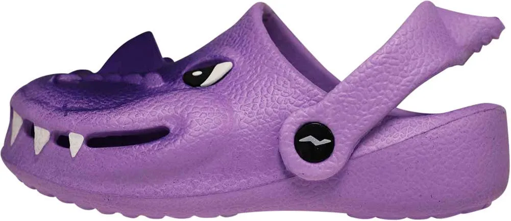 Purple Alligator Clog