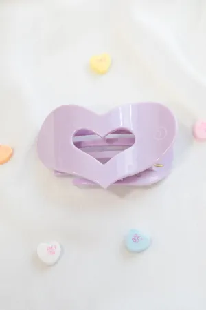 Queen Of Hearts Flat Hair Clip