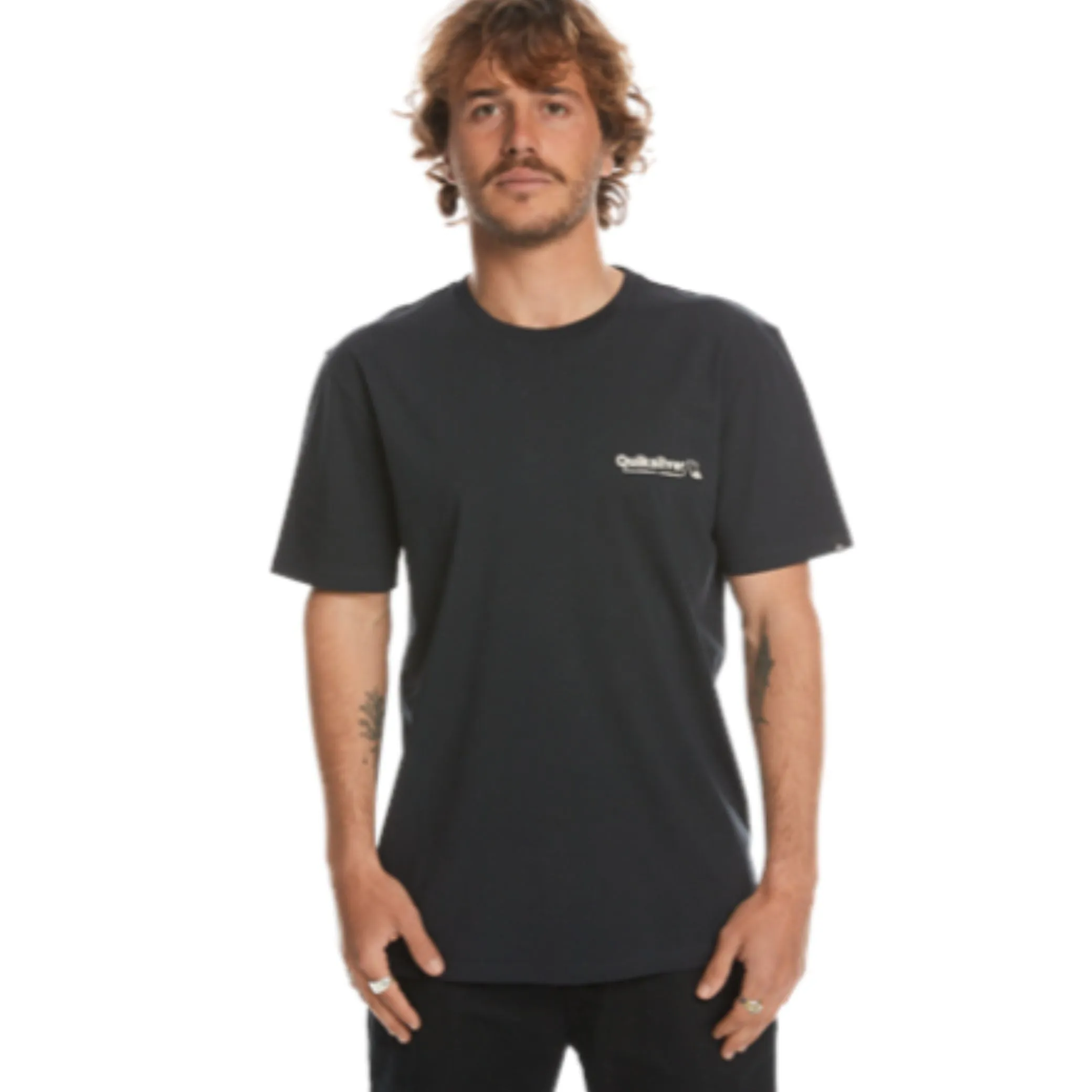QuikSilver Men's Short Sleeve Screen T- Shirt