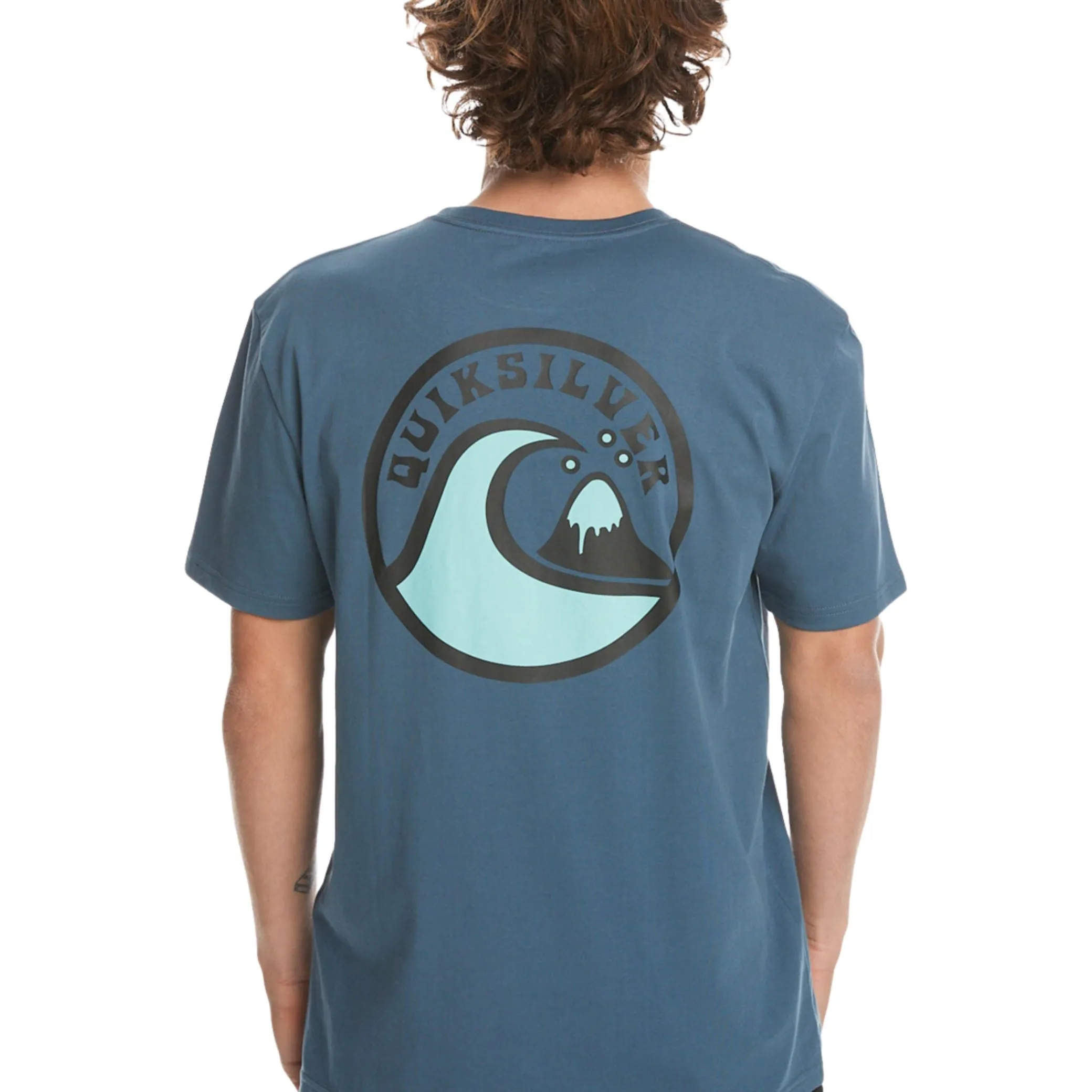 QuikSilver Men's Short Sleeve Screen T- Shirt