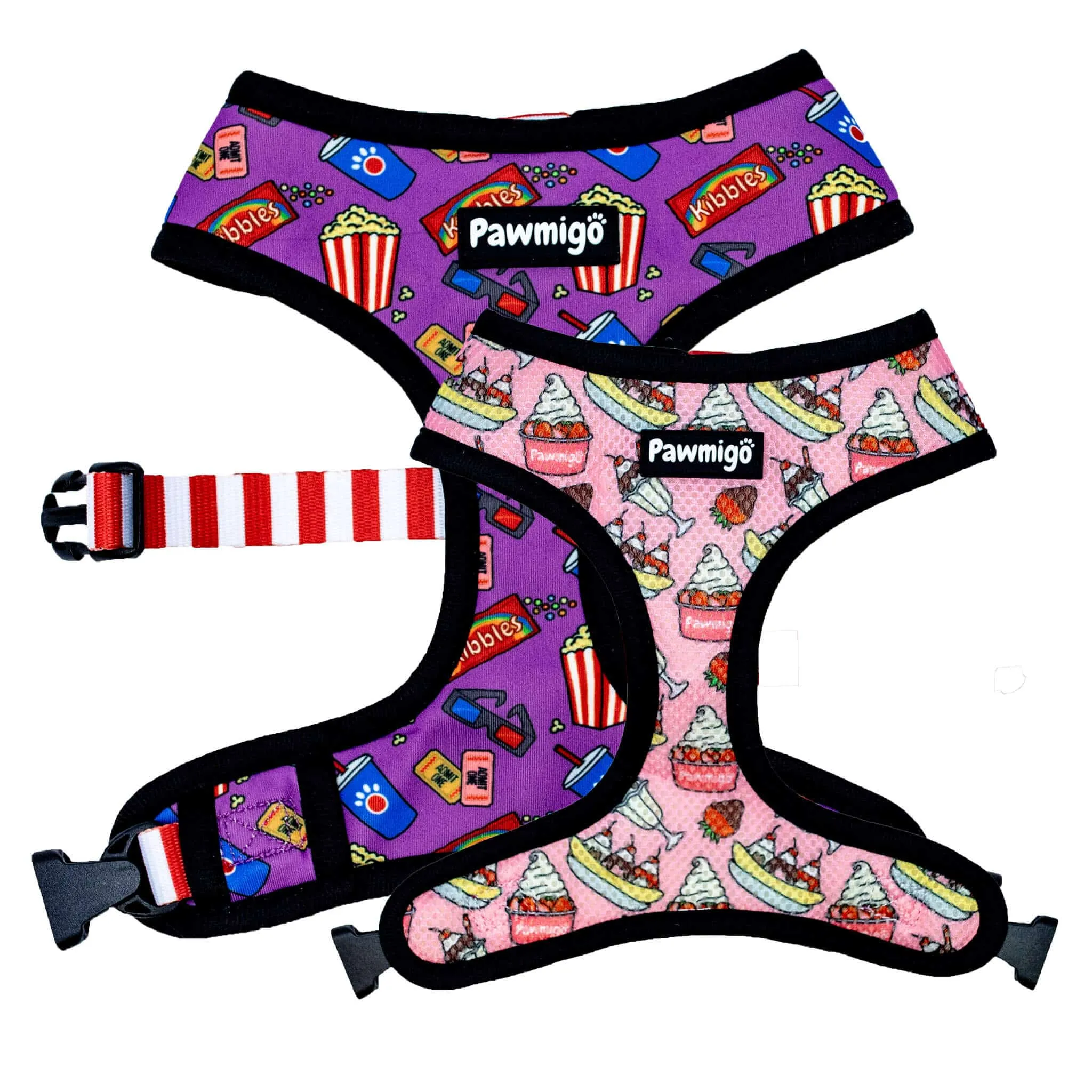 "Saturday & Chill" Reversible Harness