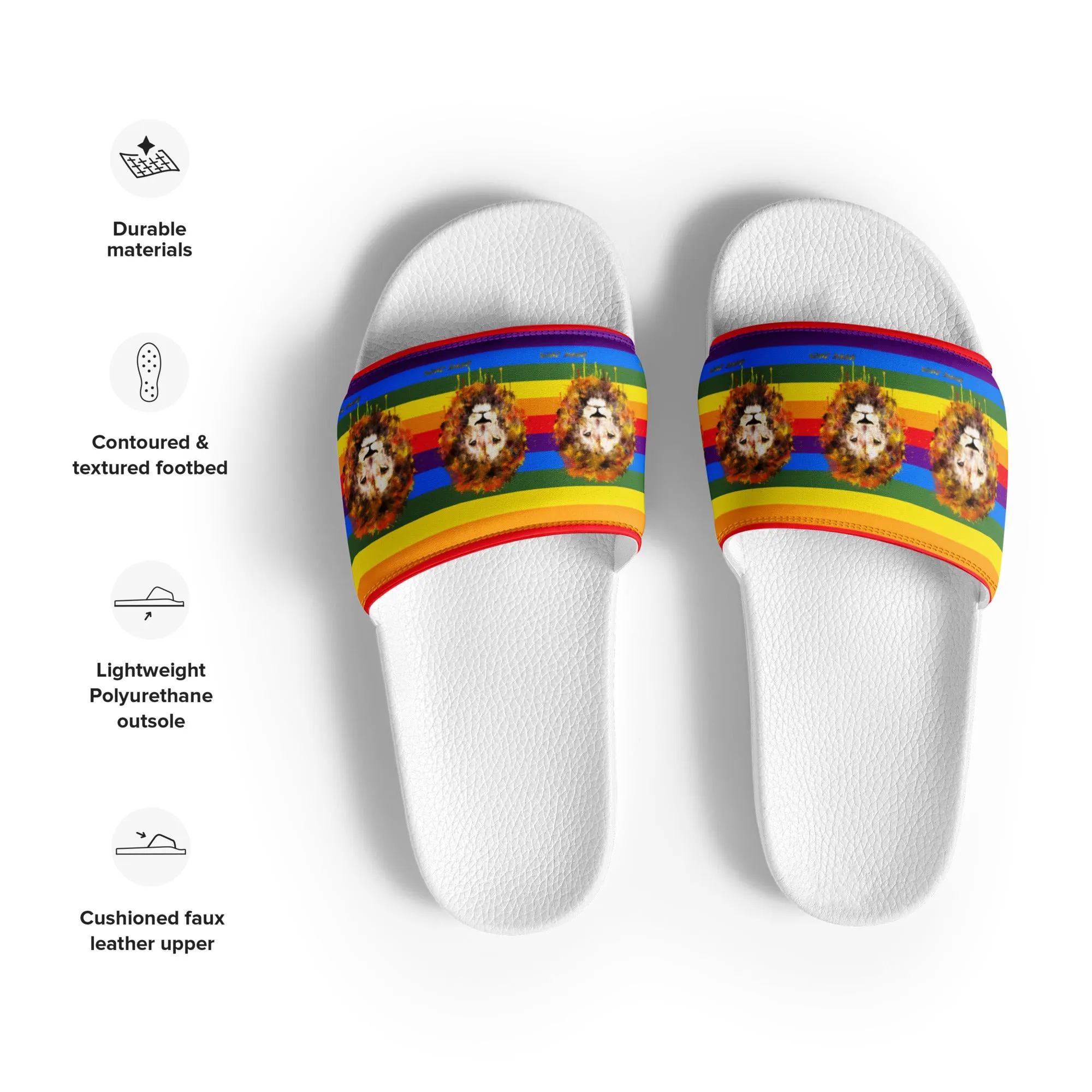 Rainbow Women's Slides
