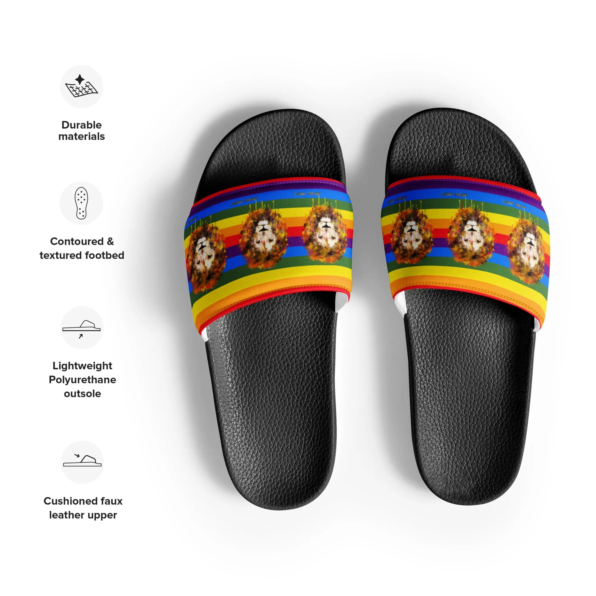 Rainbow Women's Slides