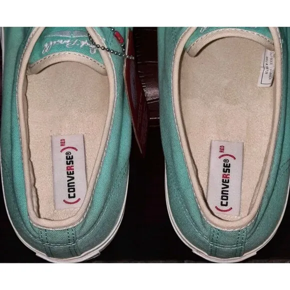 Rare Converse One Allstar Custom Jack Purcell Ox Sneakers Aqua Turquoise Size 11