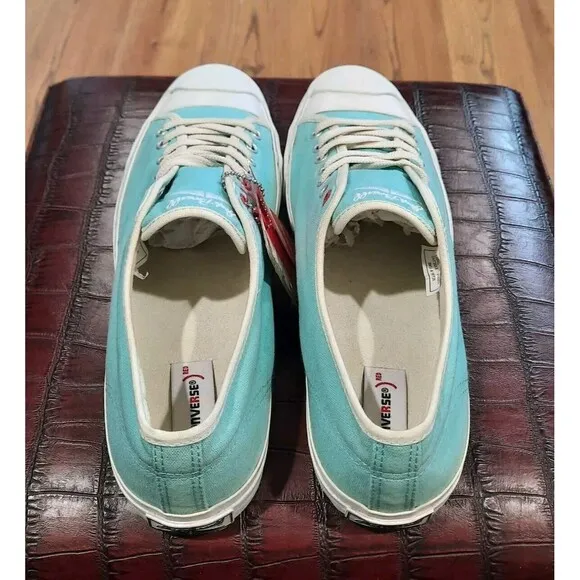 Rare Converse One Allstar Custom Jack Purcell Ox Sneakers Aqua Turquoise Size 11