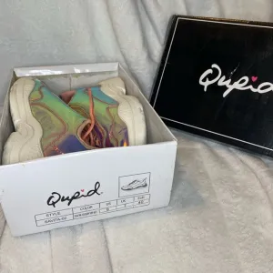 Reflective rave sneakers
