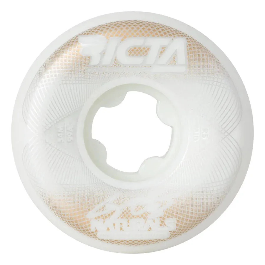 RICTA 54mm Ortiz Geo Naturals White Mid 99a Skateboard Wheels