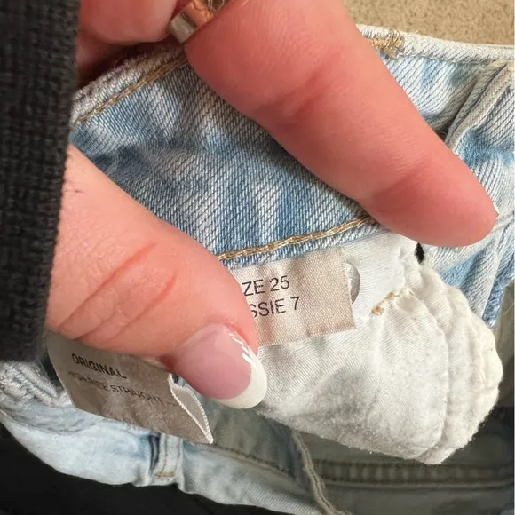 Rollas x Sofia Richie Original Straight Jean in Comfort Sky
