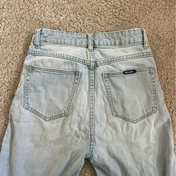 Rollas x Sofia Richie Original Straight Jean in Comfort Sky