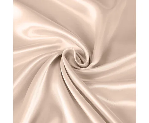 Royal Comfort Satin Sheet Set 3 Piece Fitted Flat Sheet Pillowcases - Champagne Pink
