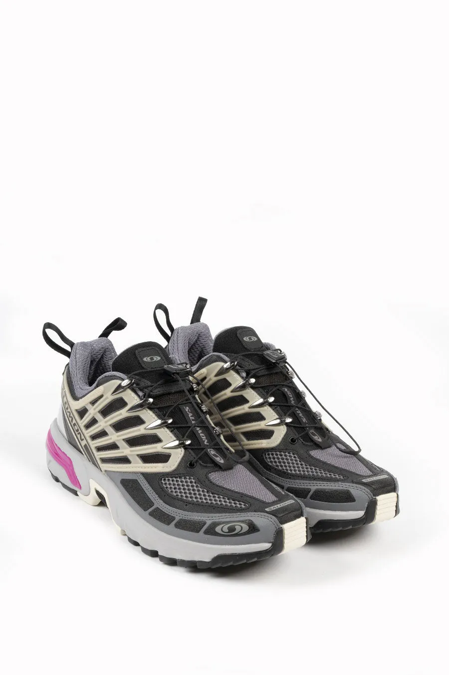 SALOMON ACS PRO ADVANCED BLACK ALLOY FEATHER GRAY