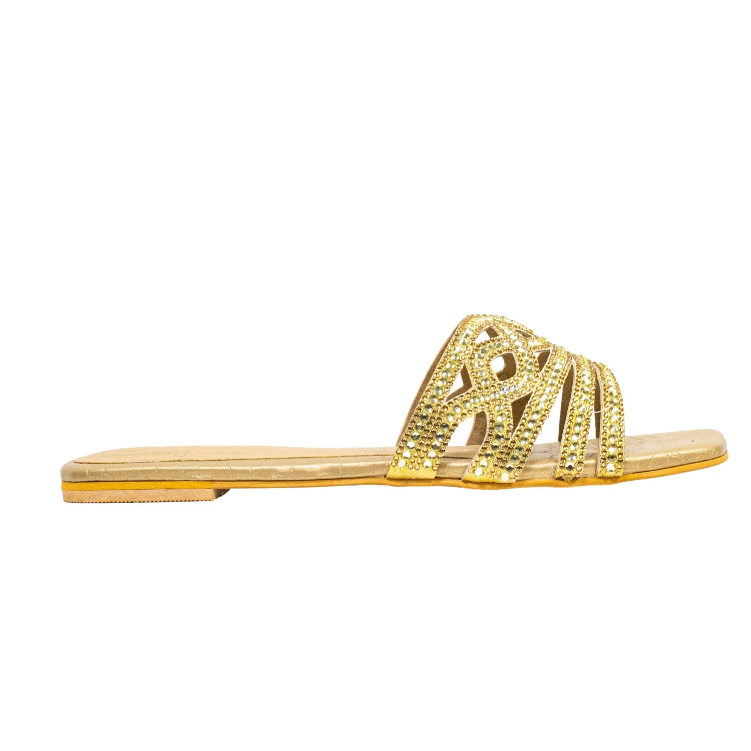 Samira Flats S181F - Gold