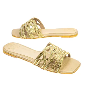 Samira Flats S181F - Gold