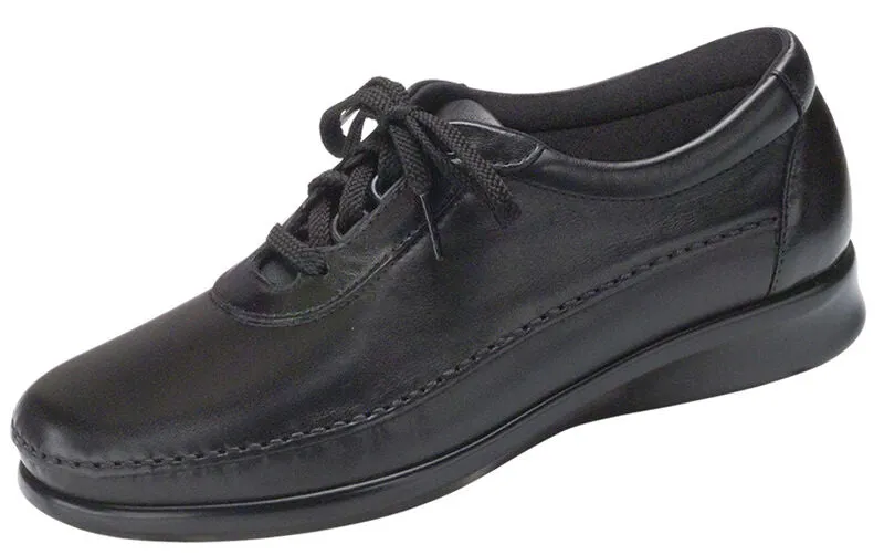 SAS Traveler Athletic Lace Up Shoe - Black