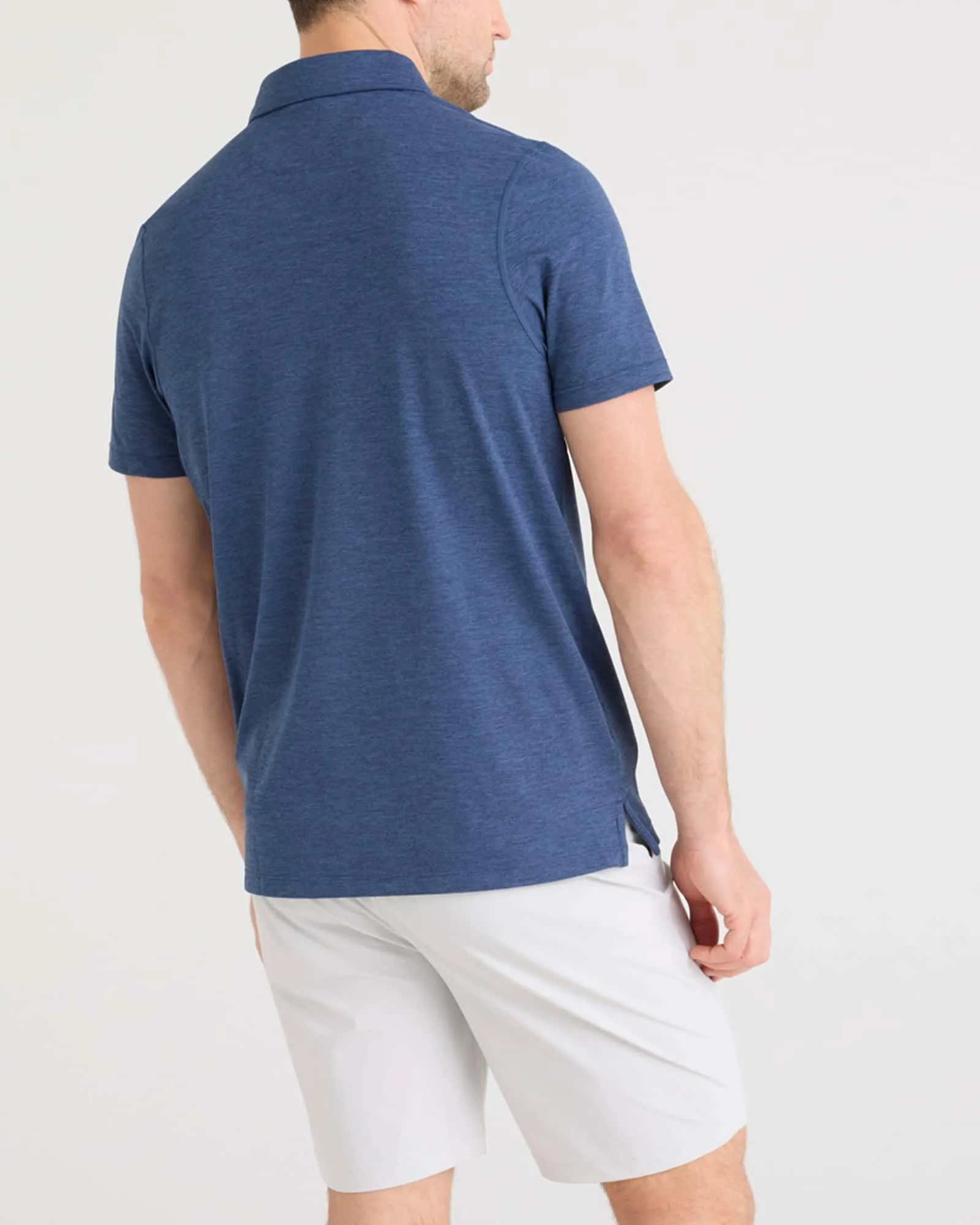Saxx Mens DropTemp® All Day Cooling UPF Performance Polo
