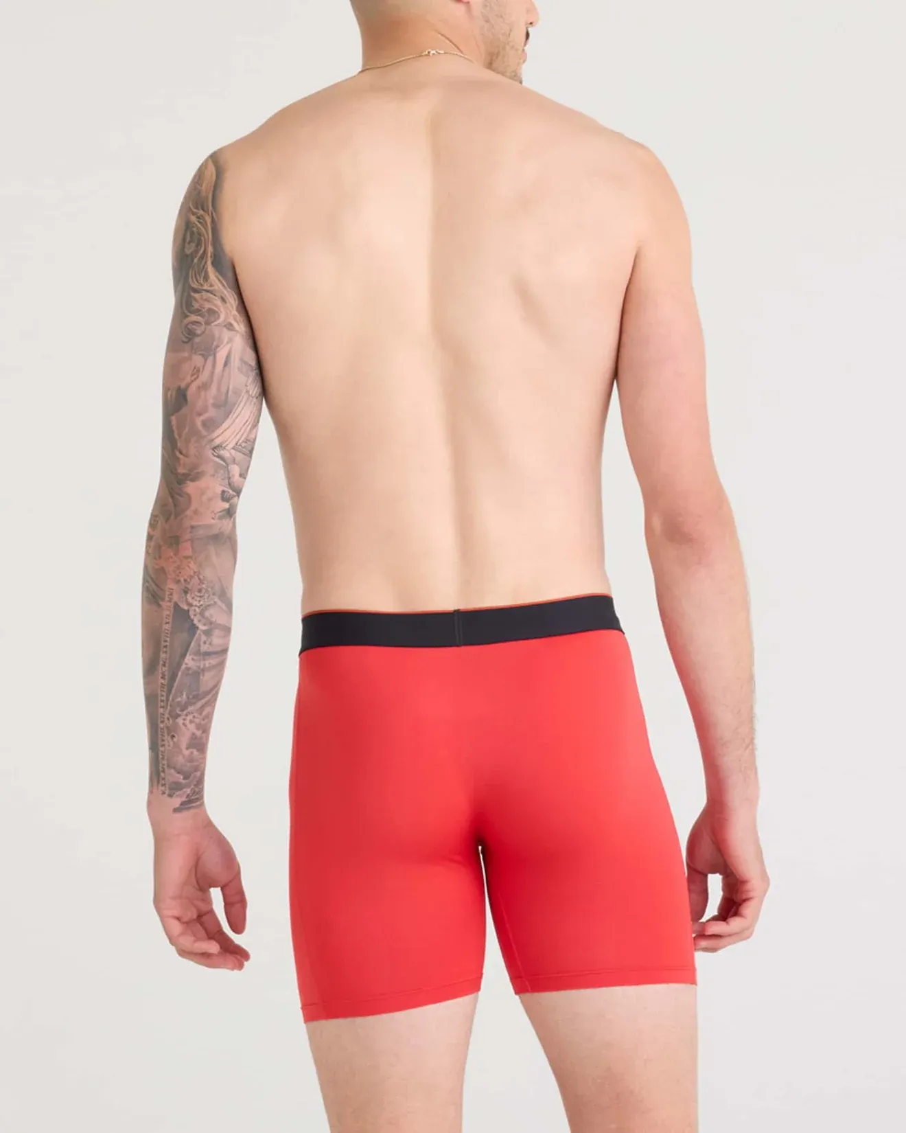 Saxx Vibe Multi-Sport Mesh (2 Pack) - Sunset Red/Black