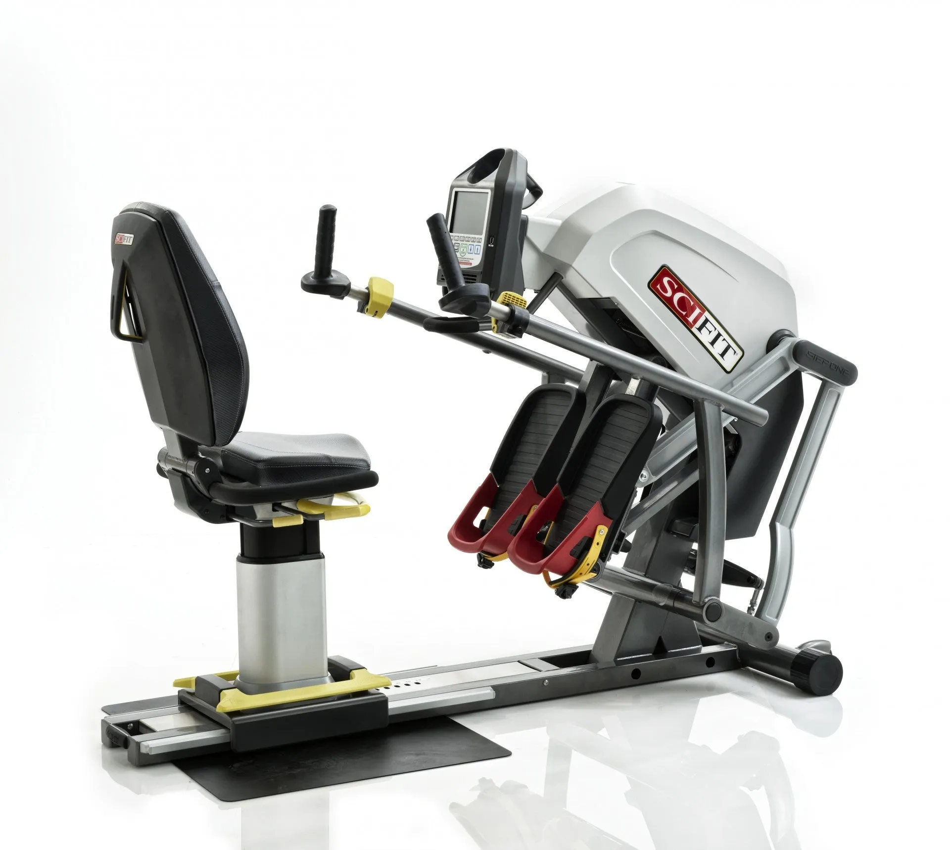 SCIFIT StepOne Recumbent Stepper with premium seat
