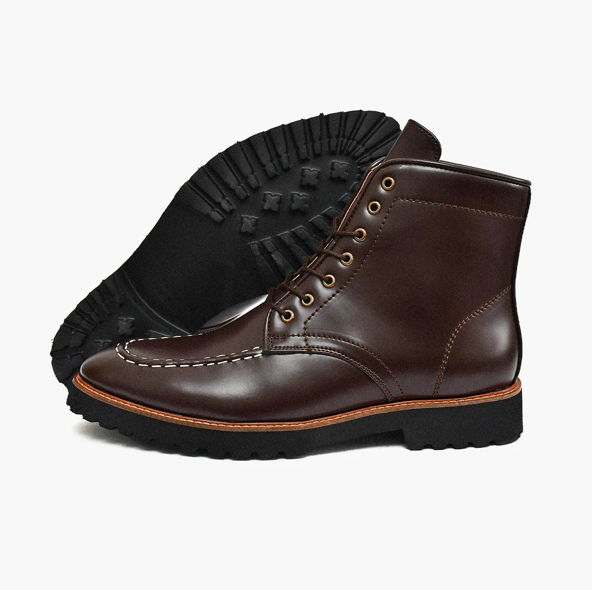 Sentinel Long Coffee Boots