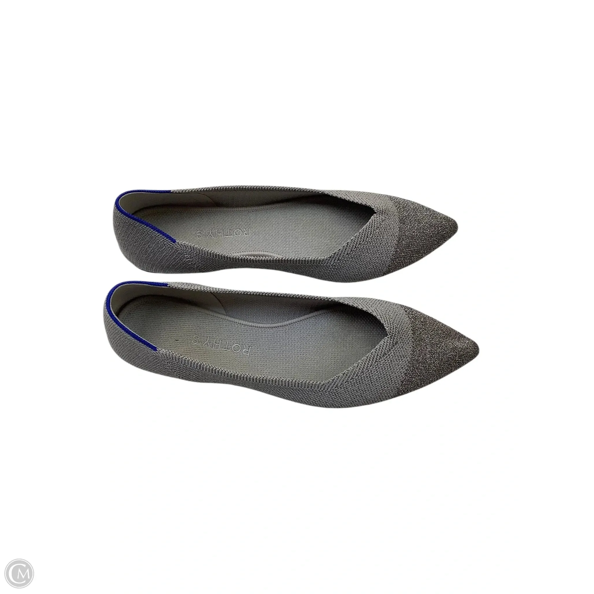 Shoes Flats By Rothys In Grey, Size: 10