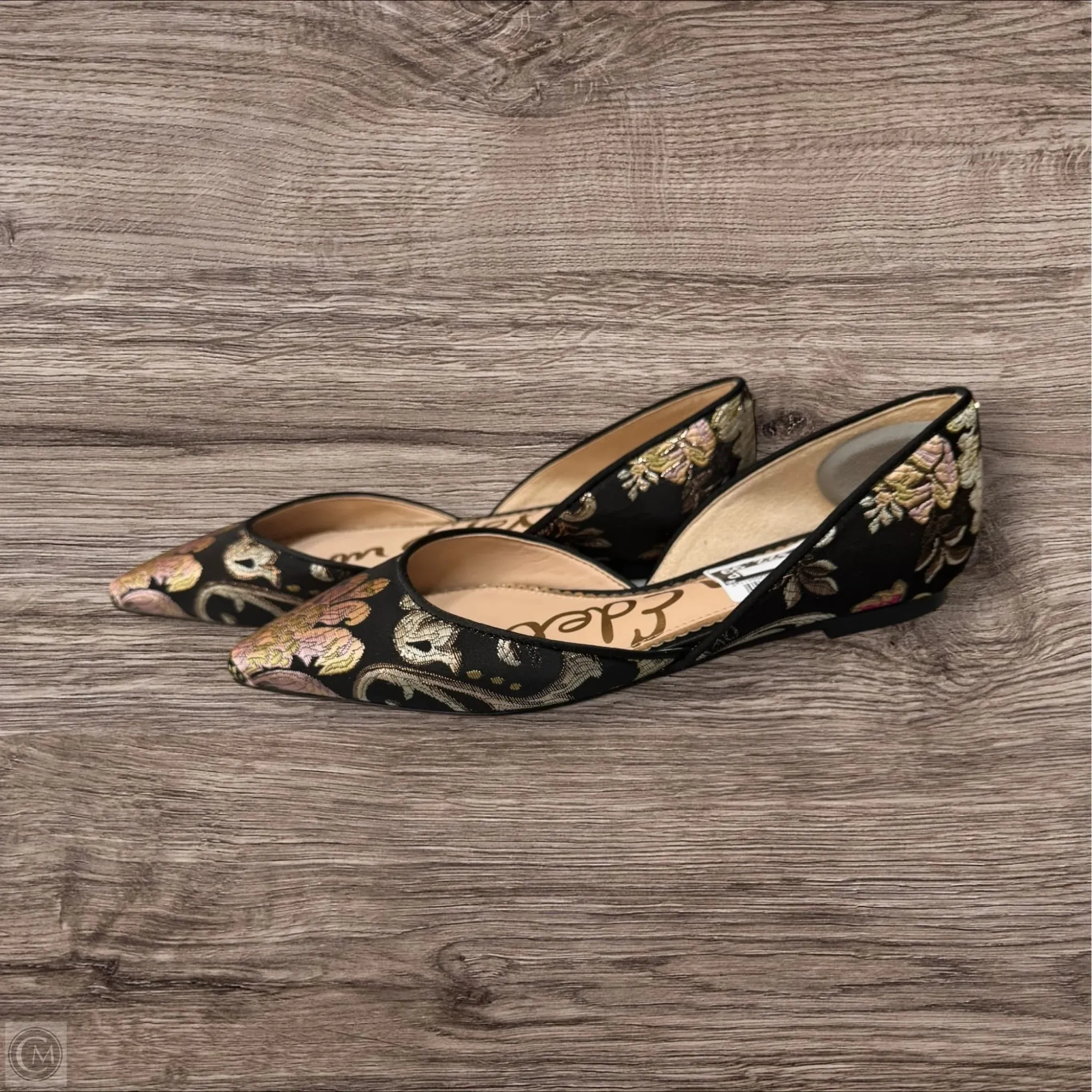 Shoes Flats By Sam Edelman In Black & Pink, Size: 8
