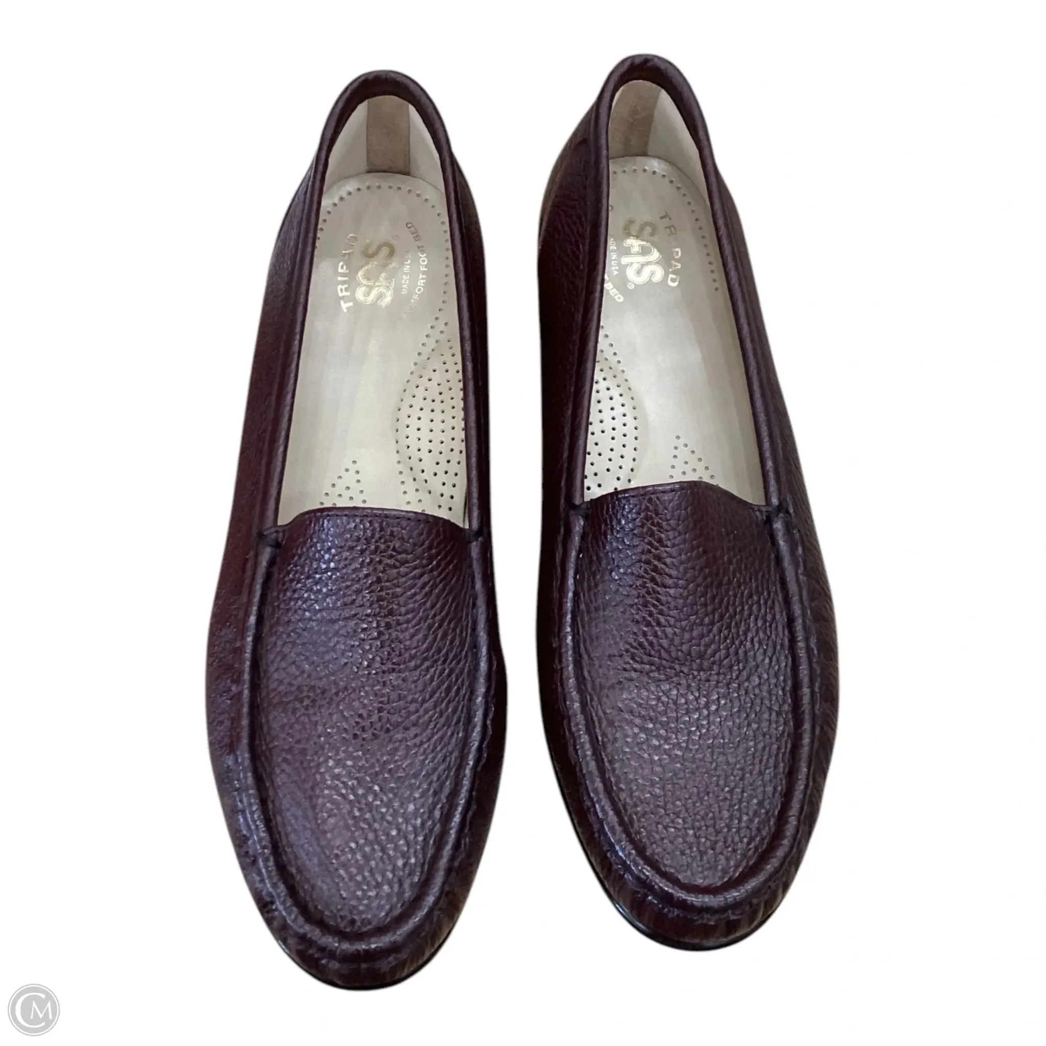 Shoes Flats By Sas In Brown, Size: 10