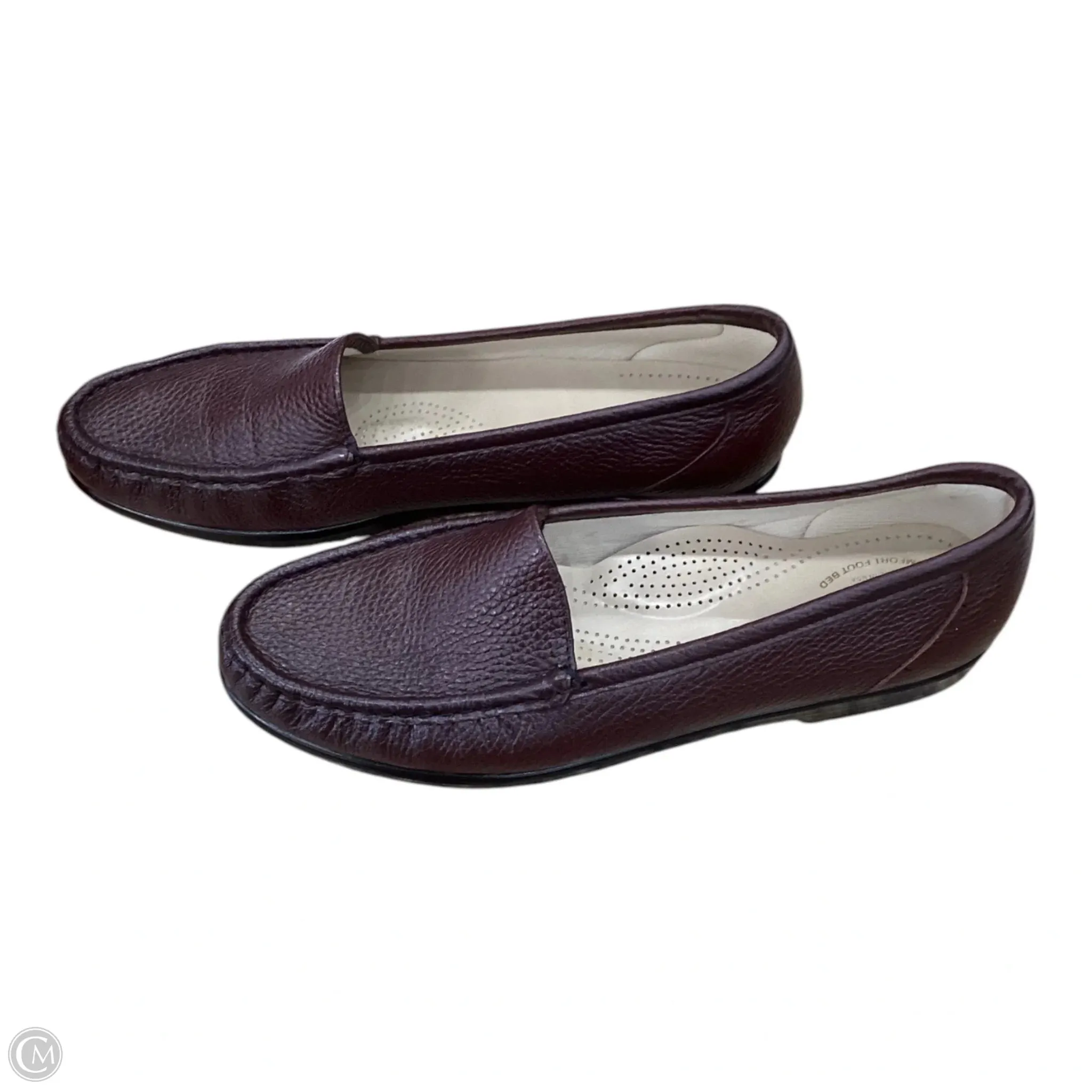 Shoes Flats By Sas In Brown, Size: 10