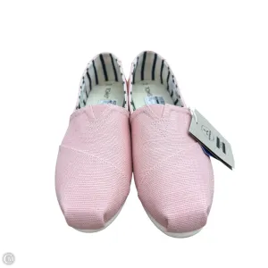 Shoes Flats By Toms In Pink, Size: 10