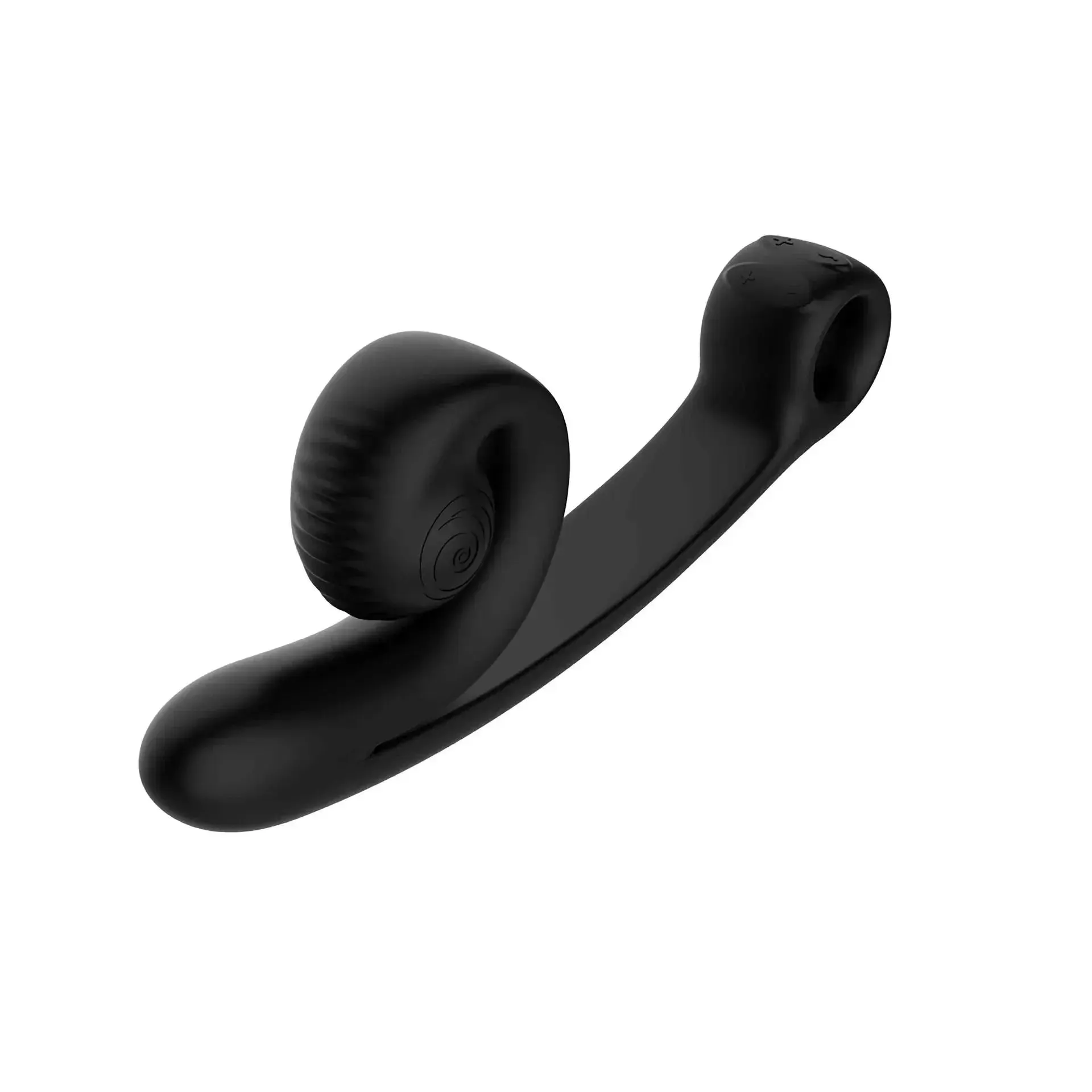 Snail Vibe Curve Ultra Powerful 2 Motor Dual Stimulating Vibrator - Black